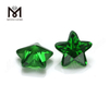 Grøn farve stjerneform cubic zirconia sten 3*3-12*12mm CZ til smykkefremstilling
