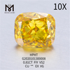 0,81 ct FiY laboratoriedyrkede diamanter farve Pude cut VS2