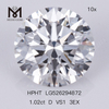 1.02ct HPHT Diamond D VS1 3EX Syntetisk diamant Fabrikspris