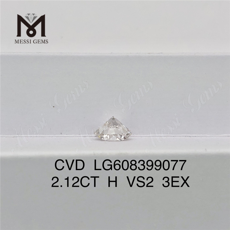 2.12CT H VS2 Custom Made laboratoriefremstillede diamanter engrospris CVD LG608399077丨Messigems