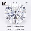 1.07CT F VVS2 3EX Lab Grown HPHT Diamonds LG592364673