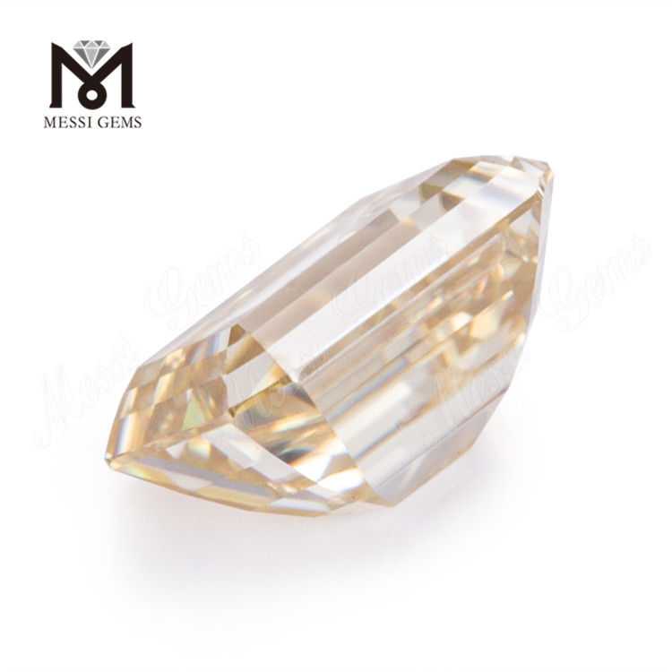 9*11mm Emerald løs moisanite gul køb løse moissanite diamanter