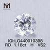 1,18 karat H VS2 3EX laboratoriedyrket diamant rund 