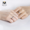 Fashion Design 14k 18k Lab dyrket diamant ægteskab bryllup par Ring