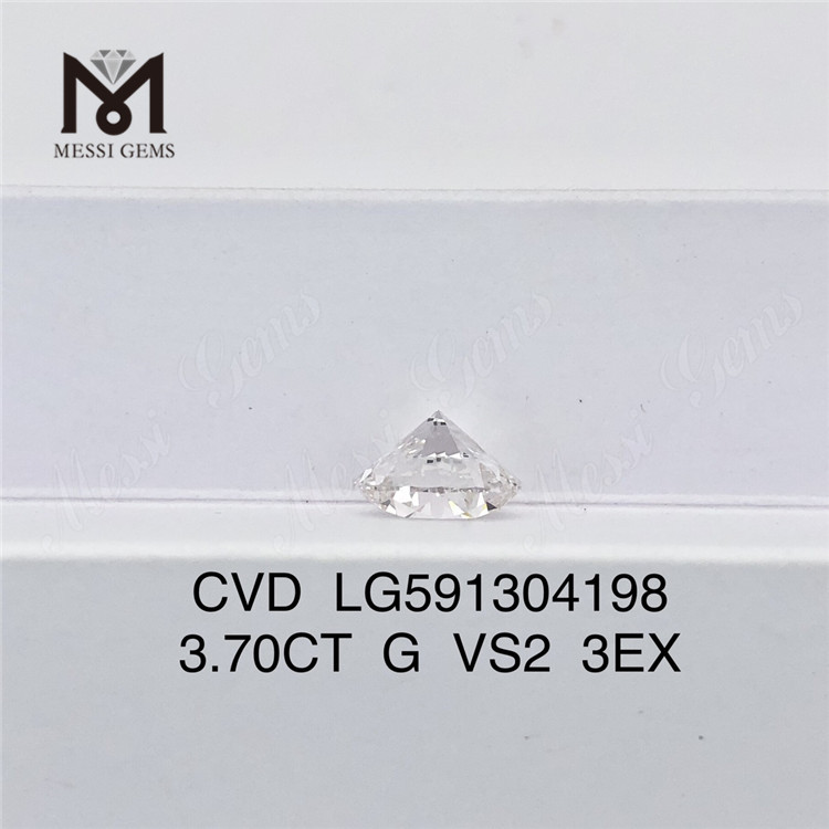 3.70CT G VS2 3EX CVD diamanter til engroskvalitet og besparelser LG591304198丨Messigems