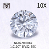 D Farve 1.012ct EX CUT Engros løs laboratoriedyrkede diamanter VS2
