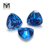 Høj kvalitet trillioner Form 8*8mm Blå topas CZ Cubic Zirconia Stone Pris