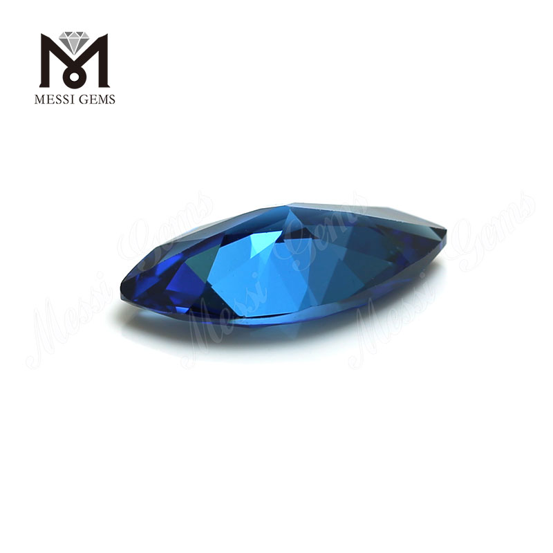 Højkvalitets marquise Form 7x14mm Blå topas CZ Cubic Zirconia Stone Pris
