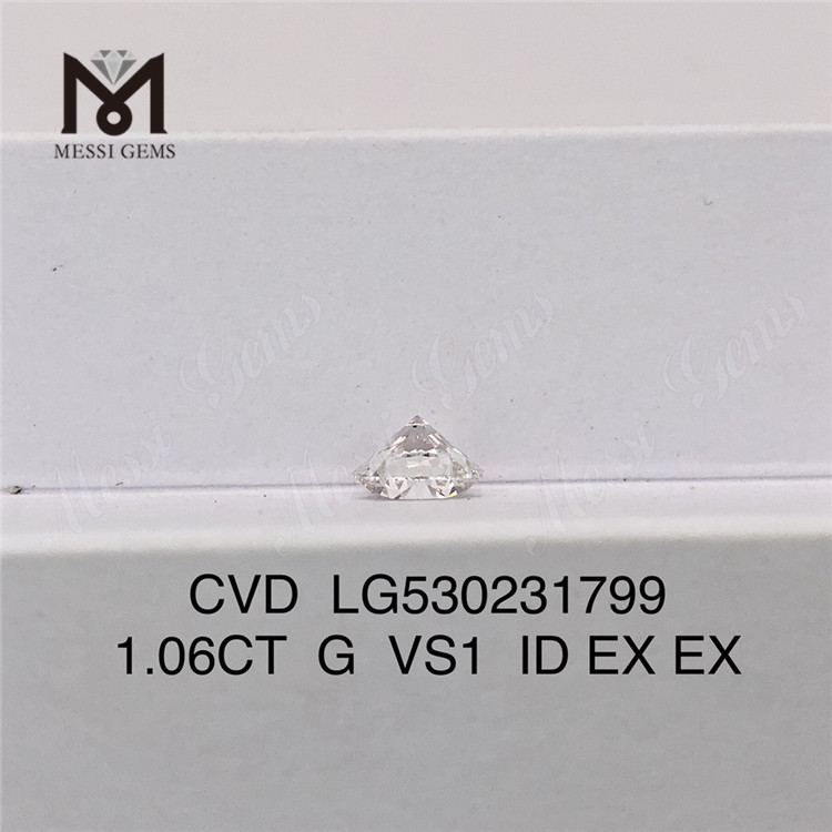 1.06ct G VS løse syntetiske diamanter Ronnd Cvd diamant engros
