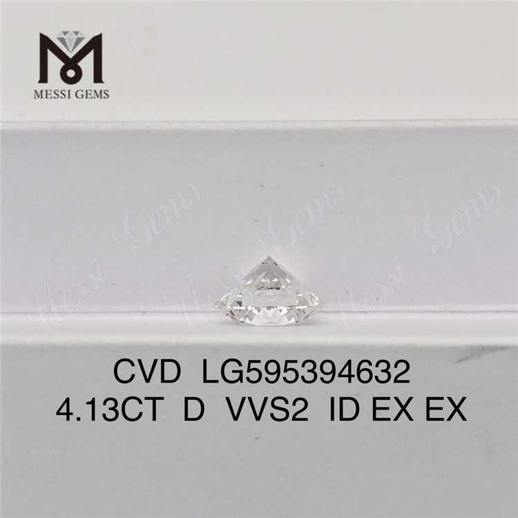4.13CT D VVS2 ID EX EX 4ct CVD Diamond Online LG595394632
