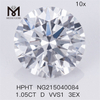 HPHT lab diamant 1.05CT D VVS1 3EX Lab dyrkede diamanter
