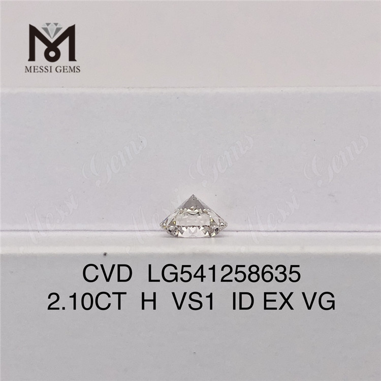 2.10CT H VS1 menneskeskabte diamanter RD løs lab diamant engrospris
