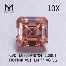 1.08CT FIOPINK VS1 EM laboratoriediamant engros CVD LG365948704