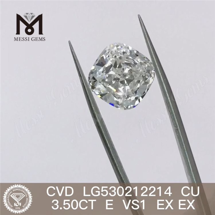 3.50CT E cu hvid løs laboratoriediamant vs1 3ct cvd diamant engros på udsalg