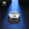 Nyt design 925 Sterling Sølv smykker Ring DEF Moissanite Man Ringe til Man