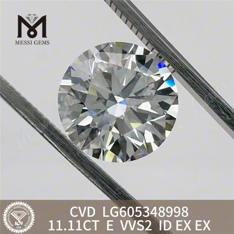 11 karat igi-diamant CVD Lab-diamant vokset til fejlfri perfektion丨Messigems LG605348998