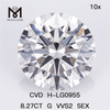 8.27CT G VVS2 ID EX EX CVD Diamonds Styrker din smykkevirksomhed LG602336106丨Messigems