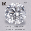  3.03CT G SI1 3VG cvd lab diamant rund form