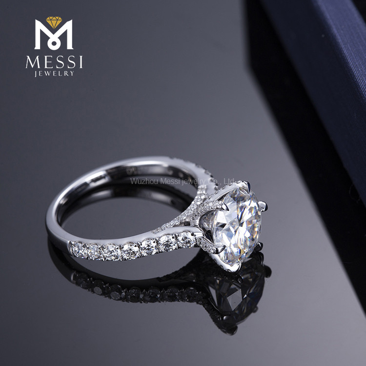 moissanite ring ædelstene