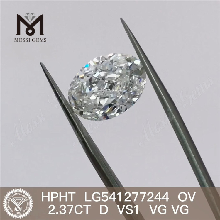 2,37 ct D vs1 laboratoriediamanter HPHT 2 karat diamant engrospris