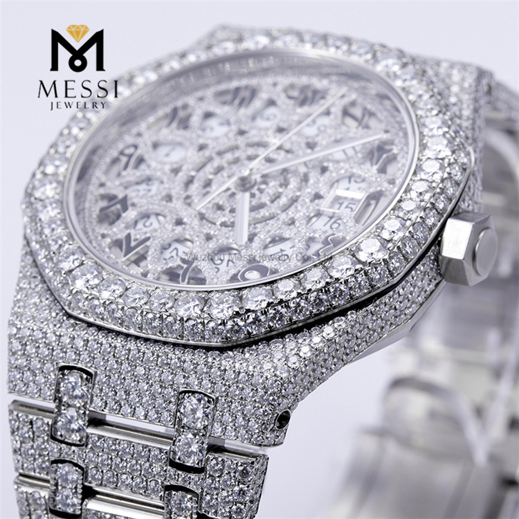 iced out diamanter moissanite business ur