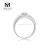 Ny kvalitet 925 sølv smykker ring Moissanite mænd ringe