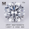 1.00CT HPHT D VVS2 3EX Lab diamanter