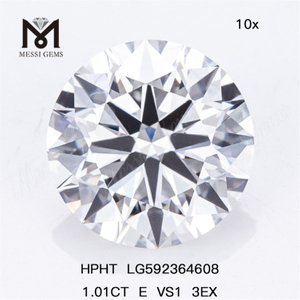 1.01CT E VS1 3EX 1 karat HPHT diamanter LG592364608 