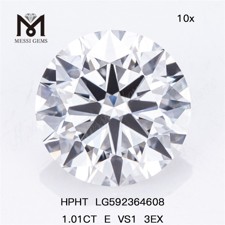 1.01CT E VS1 3EX 1 karat HPHT diamanter LG592364608 