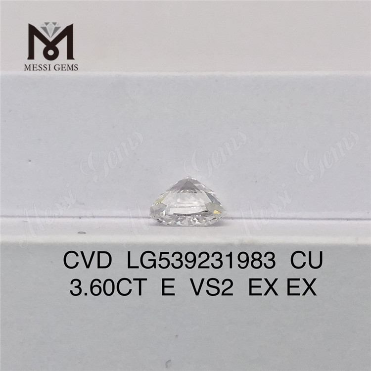 3.6CT E cu cvd lab dyrket diamant leverandører vs2 CVD diamant engros på udsalg