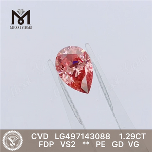1.29CT FDP VS2 PE GD VG laboratoriedyrket diamant CVD LG497143088