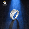Fabriks Engrospris 925 Moissanite Sølv Smykker Ringe Mand Moissanite Ring til Mænd