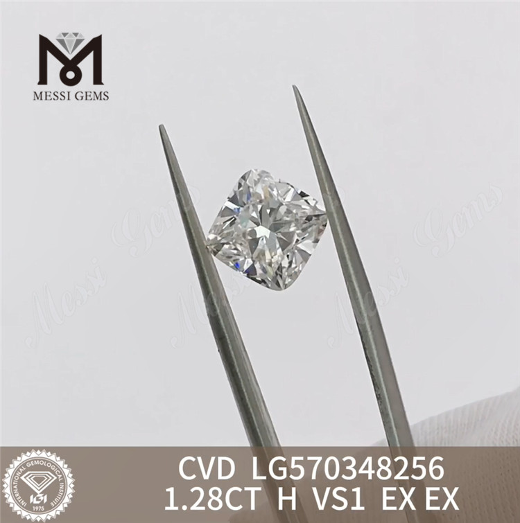 1.28ct H VS1 igi-graderede diamanter Brilliance i VS-kvalitet丨Messigems LG570348256 