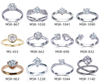 3 karat EF VVS Bezel Set Ring 14k guld Lab Grown Diamond Engagement Ringe på udsalg