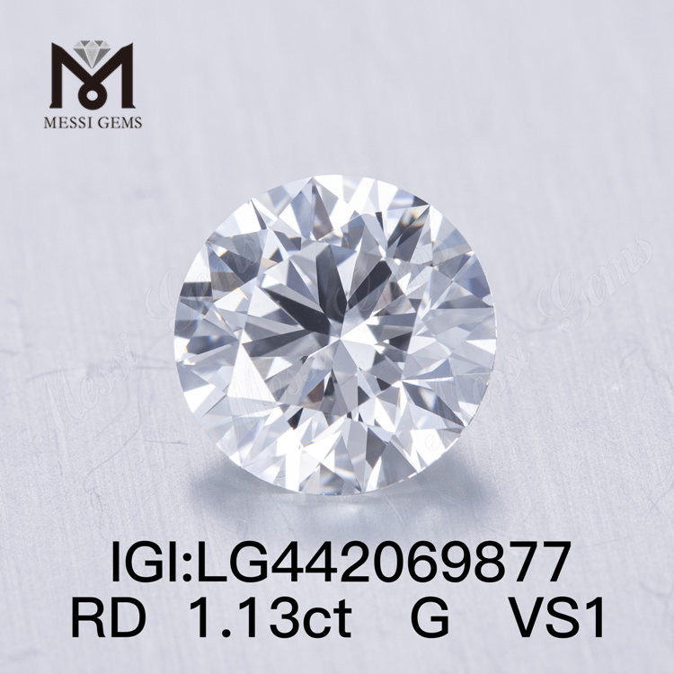 1,13 karat G VS1 rund BRILLIANT IDEAL 2EX laboratorieskabt diamant