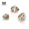 Engros Moissanite smykker Hjerte Gul 5-6,5 mm Løs Moissanite