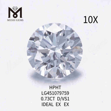 0.73CT d løs lab lavet diamant vs syntetisk diamant pris
