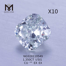 1.350ct I farve engros løs lab dyrket diamanter SI1 EX