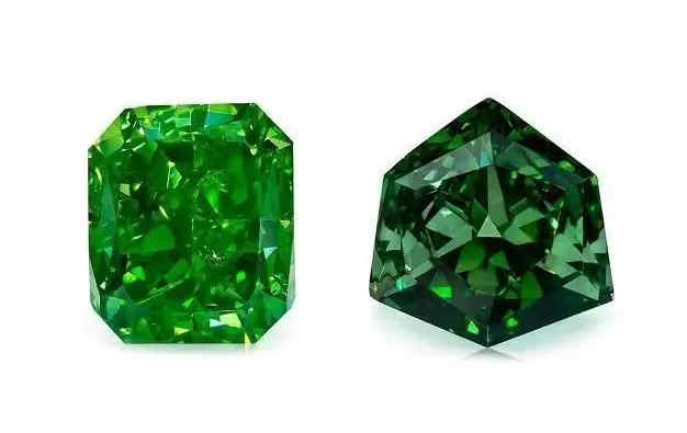 Green Lab Diamonds.