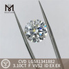 3.10CT F VVS2 ID EX EX Engros CVD diamanter til smykkeproducenter CVD LG581341882丨Messigems