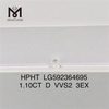 1.10CT D VVS2 3EX hthp diamanter leverandører HPHT LG592364695 