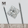 5.12CT D SQ VVS2 laboratoriedyrket diamant porcelæn CVD IGI LG607395170