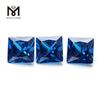 Højkvalitets firkantet Form 12*12mm Blå topas CZ Cubic Zirconia Stone Pris