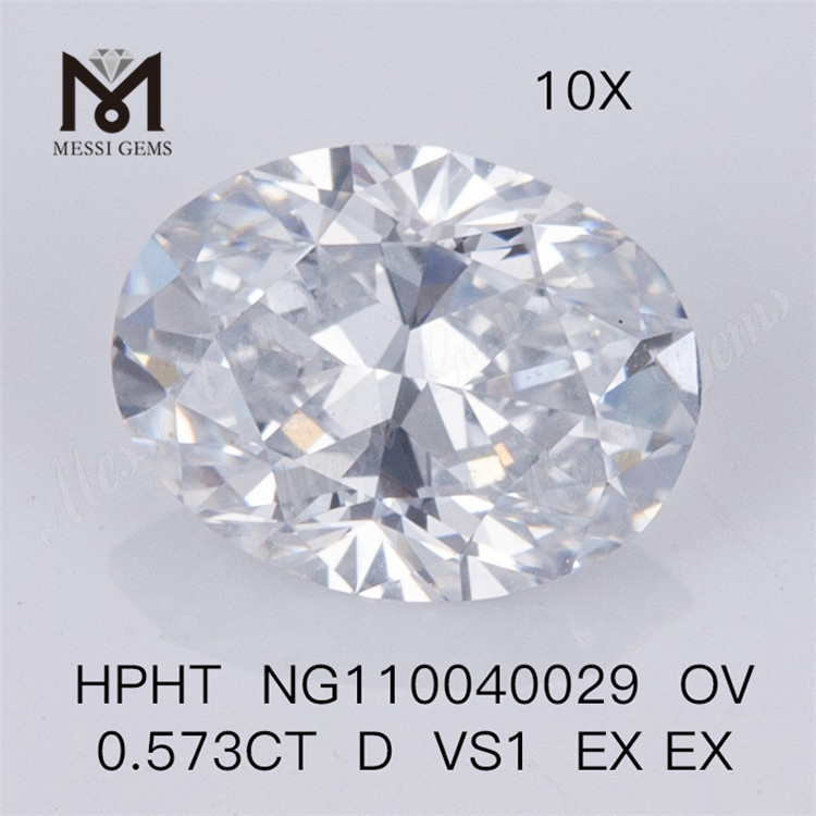 HPHT OV 0,573CT OV D EX EX VS1 Lab Diamond
