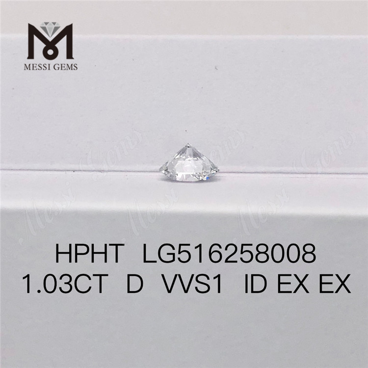 RD D VVS1 1.03Ct Lab dyrket diamant HPHT løse syntetiske diamanter