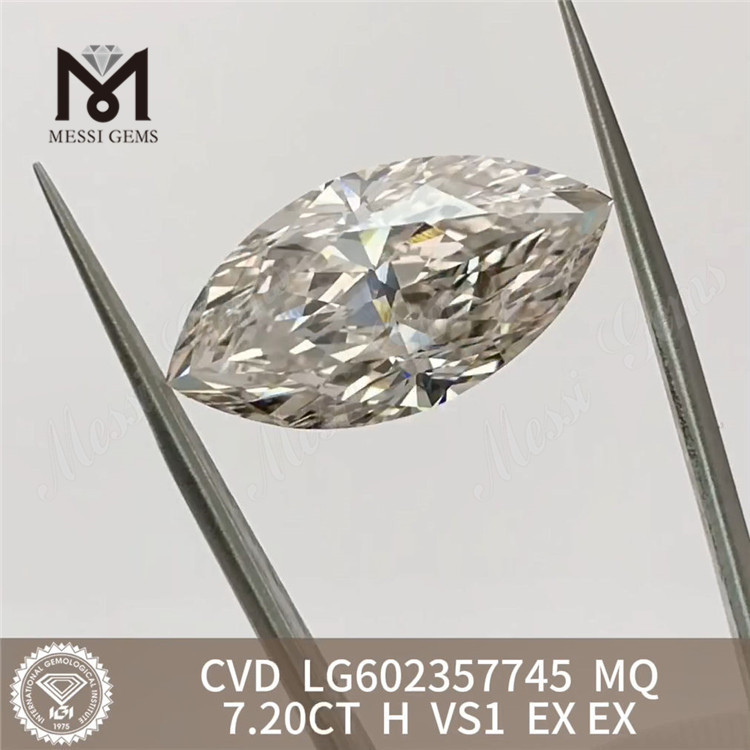 7.20CT H VS1 EX EX MQ 7ct engros cvd diamanter LG602357745