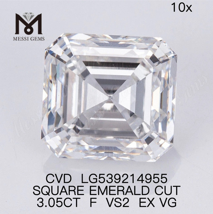 Asscher Cut lab diamant